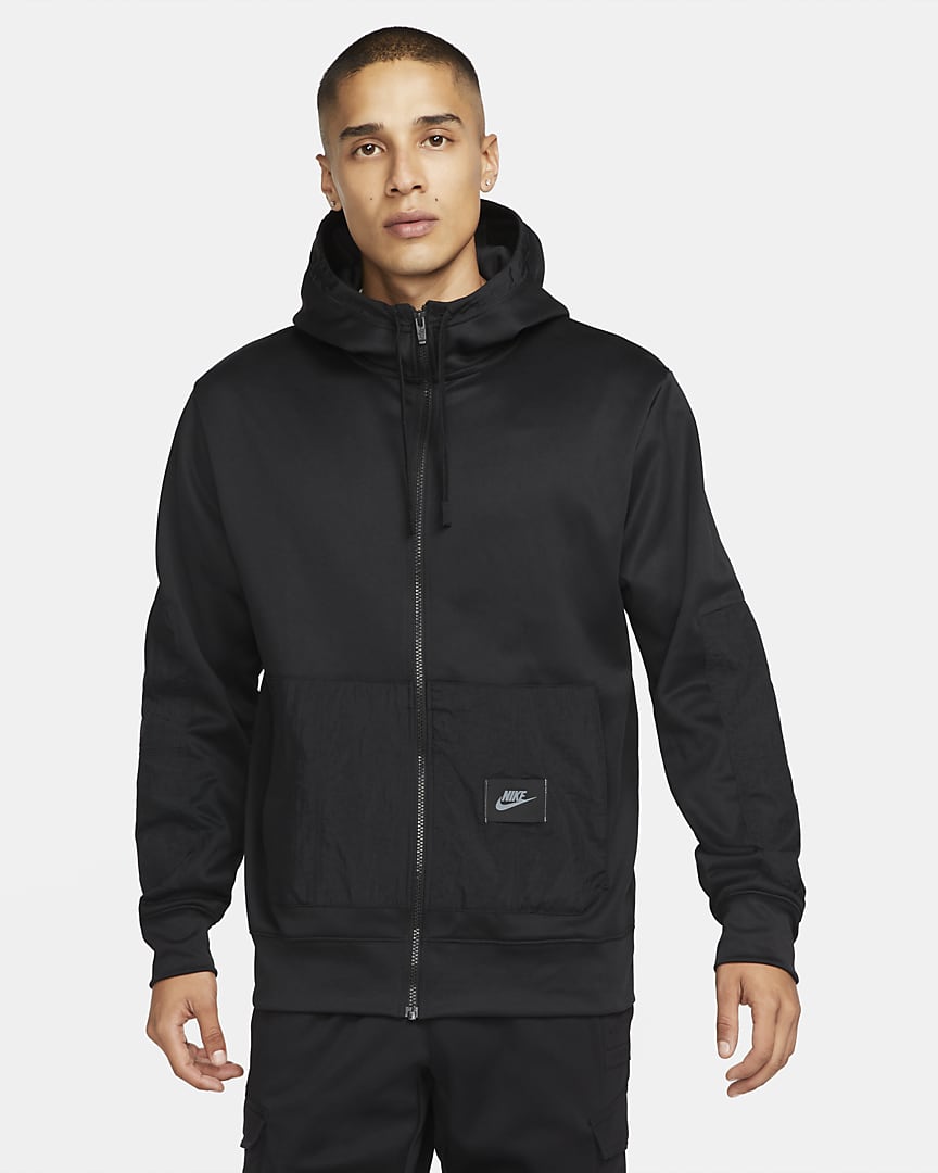 13_Nike Sportswear Dri-FIT Sudadera con capucha de tejido Fleece con cremallera completa - Hombre