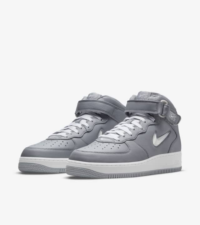 Air Force 1 Mid Jewel NYC Cool Grey y Midnigh Navy 2021 Air Force 1 Mid Jewel NYC Cool Grey y Midnigh Navy 2021