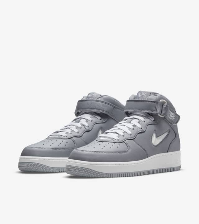 Air Force 1 Mid Jewel NYC Cool Grey y Midnigh Navy 2021