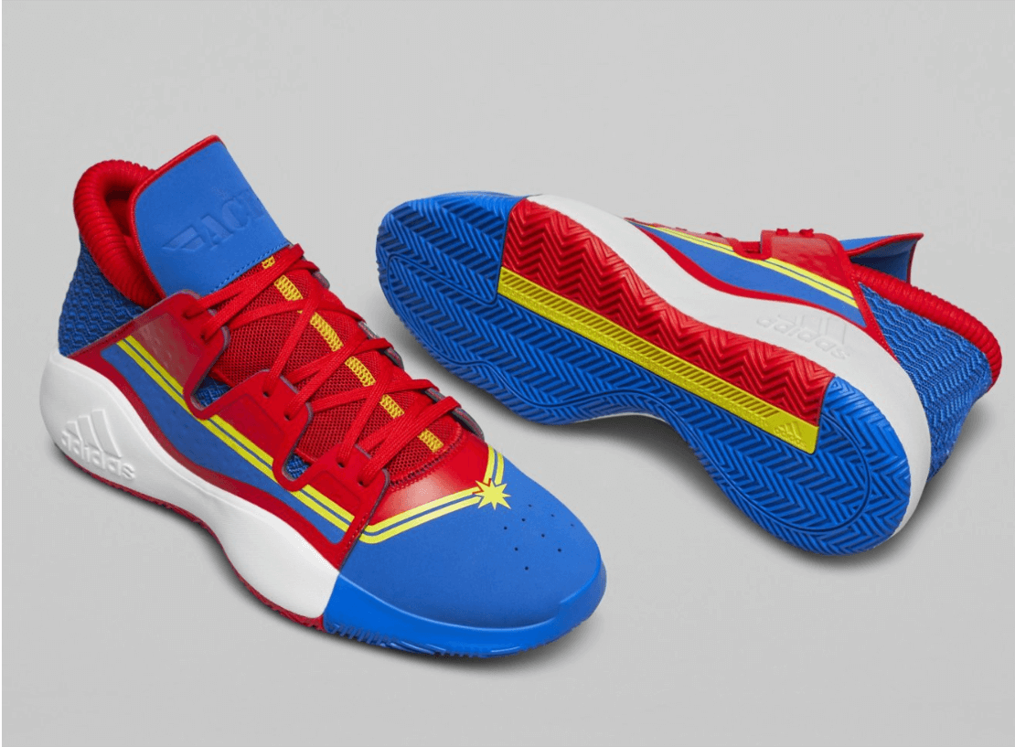 Imagen de las Adidas Captain Marvel de ‘Avengers: Endgame’ 