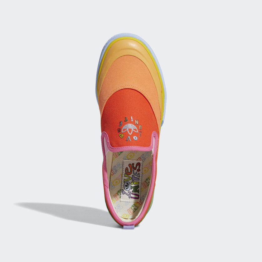 ADIDAS PRIDE PACK 2021 NIZZA SLIP ON PRIDE