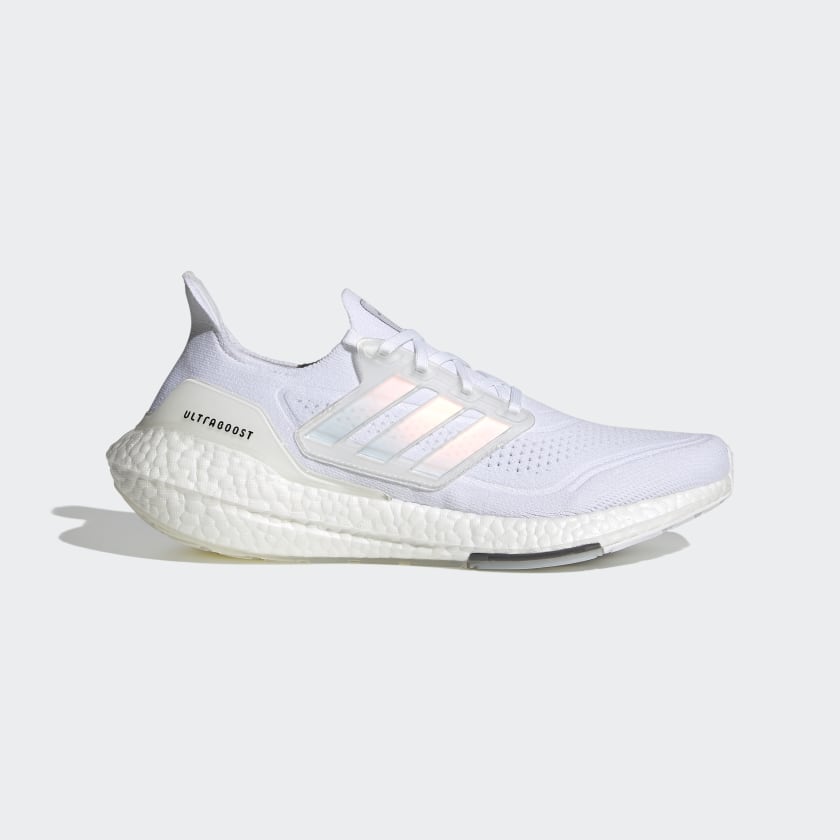 Adidas Ultraboost 21 blancas rosa