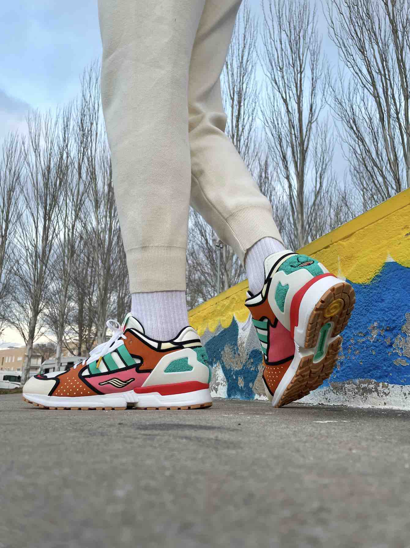 Adidas ZX 10000 Krusty Burger