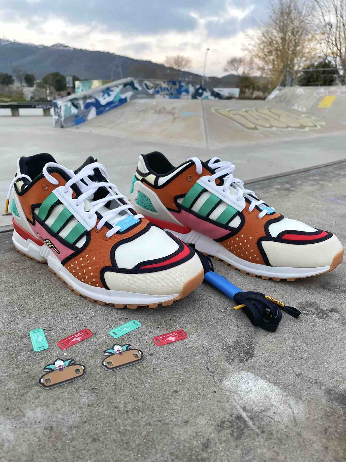 Adidas ZX 10000 Krusty Burger Adidas ZX 10000 Krusty Burger