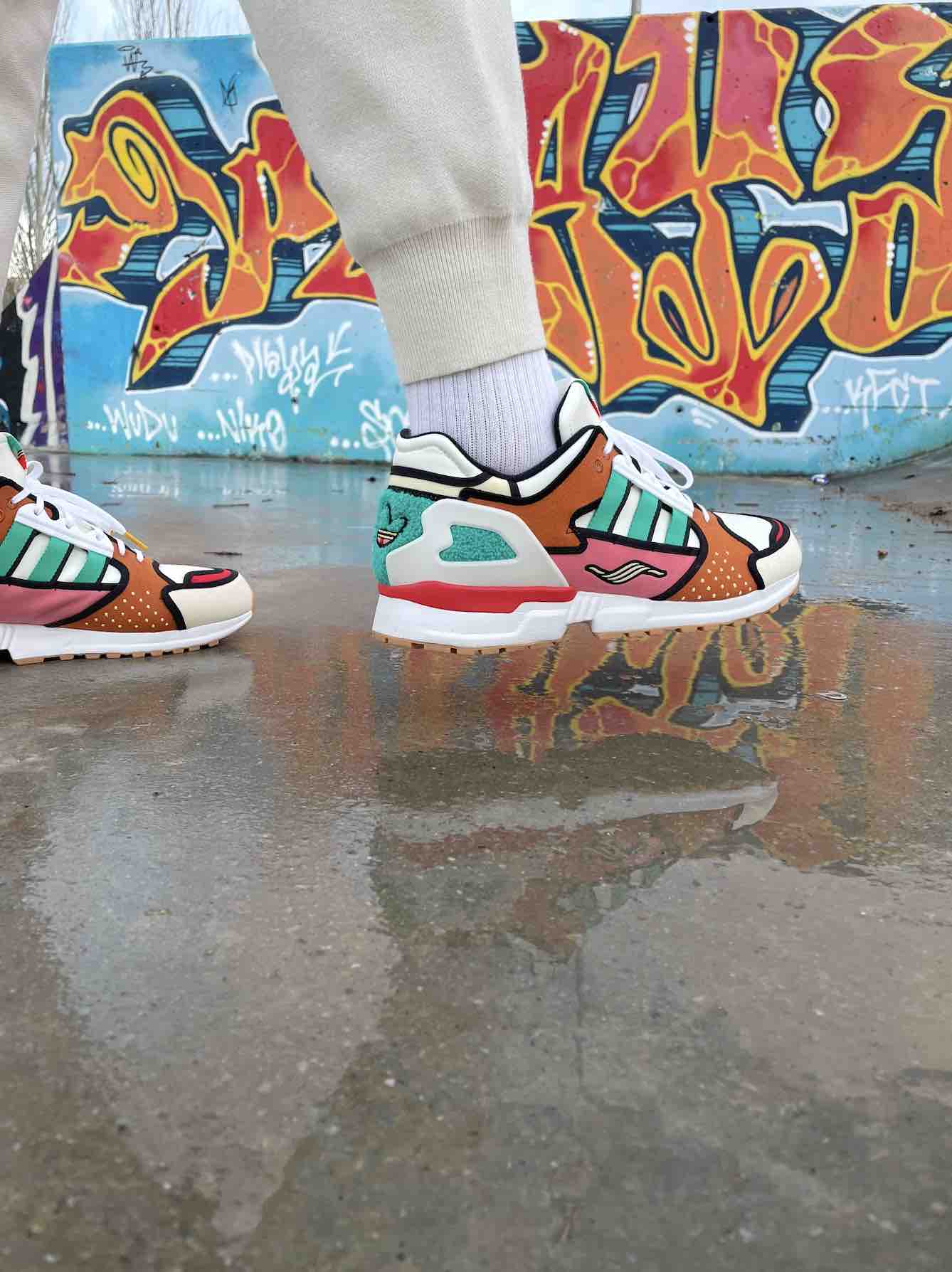 Adidas ZX 10000 Krusty Burger