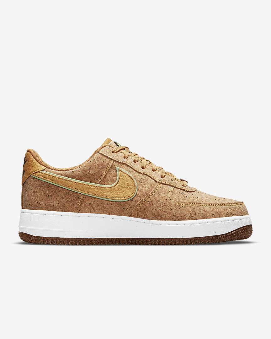 🥇Nuevas Nike Air Force 1 07 Premium Pineapple Cork 2021 | zapatillasysneakers.com