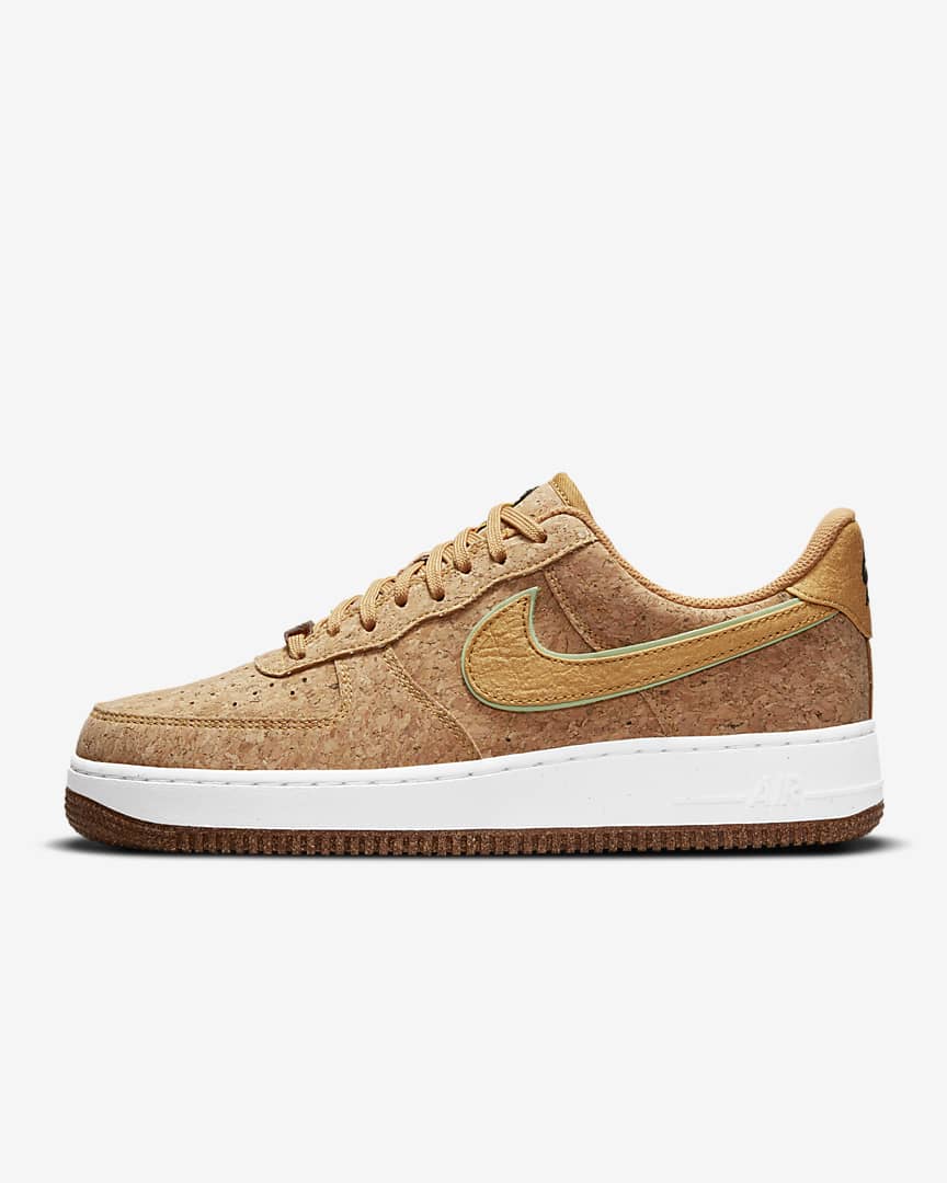 🥇Nuevas Nike Air Force 1 07 Premium Pineapple Cork 2021 | zapatillasysneakers.com