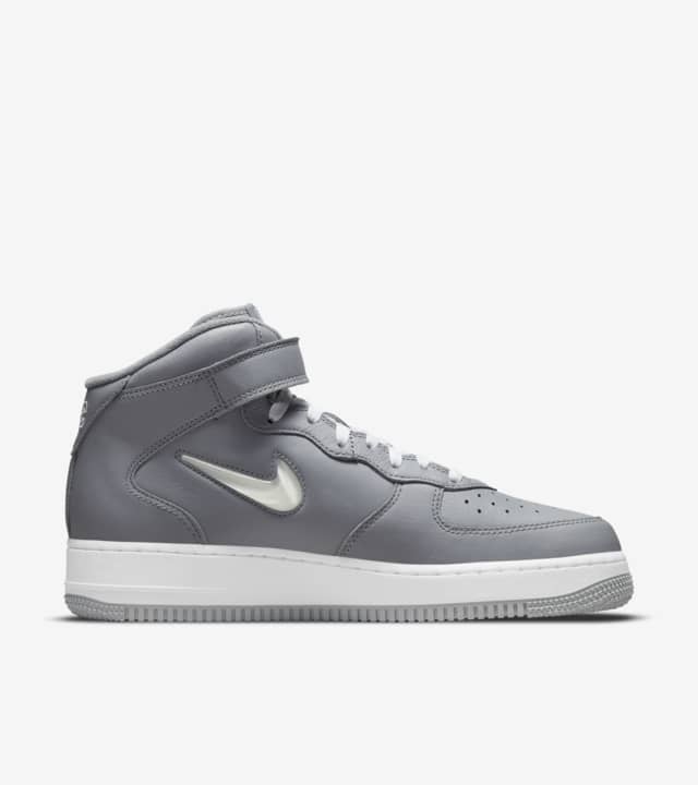 zapatillas Air Force 1 Mid Jewel NYC Cool Grey 2021 zapatillas Air Force 1 Mid Jewel NYC Cool Grey 2021