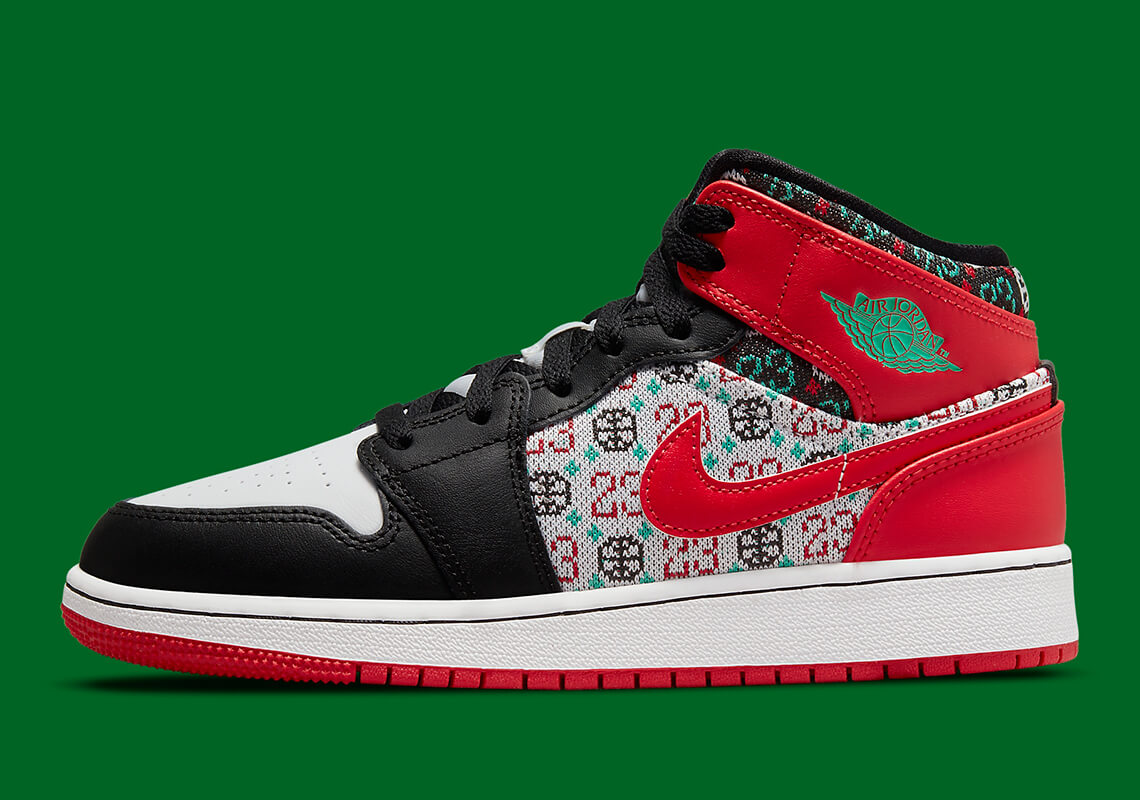 zapatillas Air Jordan 1 Mid “Ugly Christmas Sweater” 2021 zapatillas Air Jordan 1 Mid “Ugly Christmas Sweater” 2021