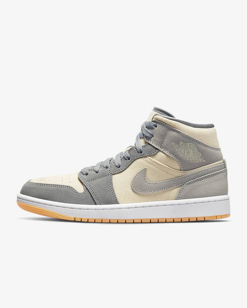 Jordan 1 Mid SE Coconut Milk Particle Grey 2022