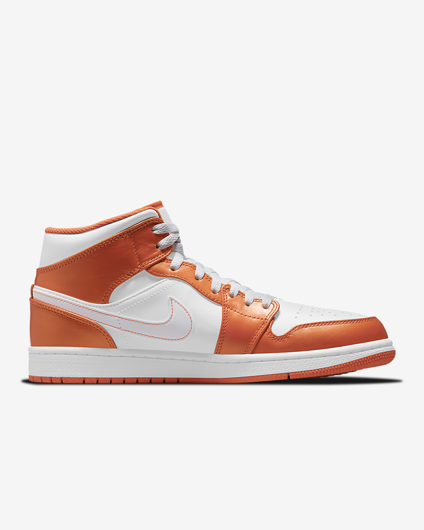 Air Jordan 1 Mid ‘electro orange’ 2021