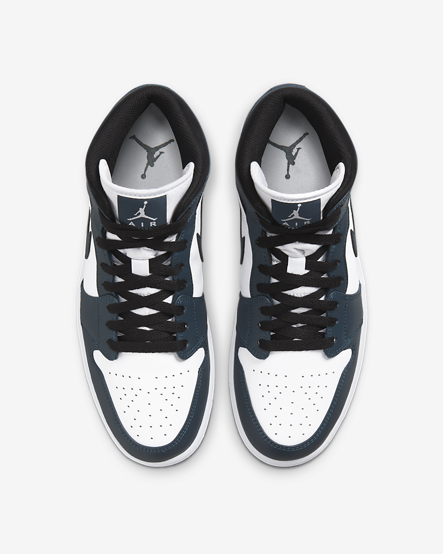 Zapatillas Air Jordan 1 Mid Dark Teal (verde azulado oscuro) Zapatillas Air Jordan 1 Mid Dark Teal (verde azulado oscuro)