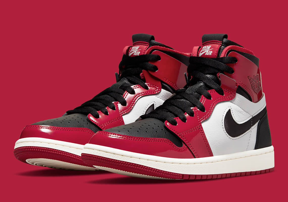 Air Jordan 1 Zoom CMFT “Patent Red” 2022