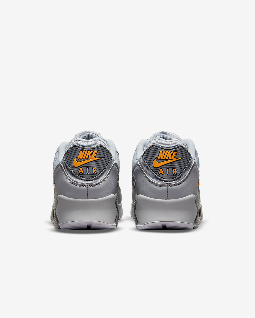 Nike Air Max 90 Wolf Grey Kumquat Cool Grey White