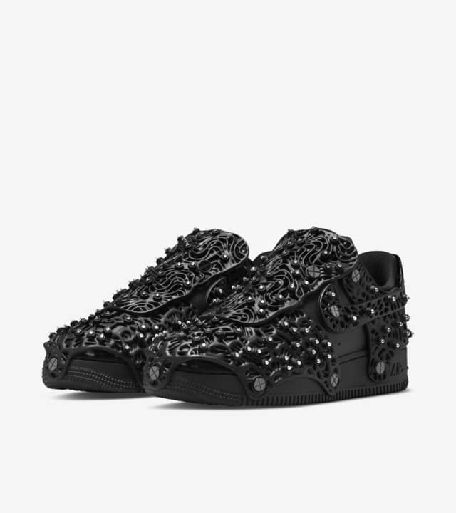 Air Force 1 con cristales de Swarovski®  para mujer Triple Black