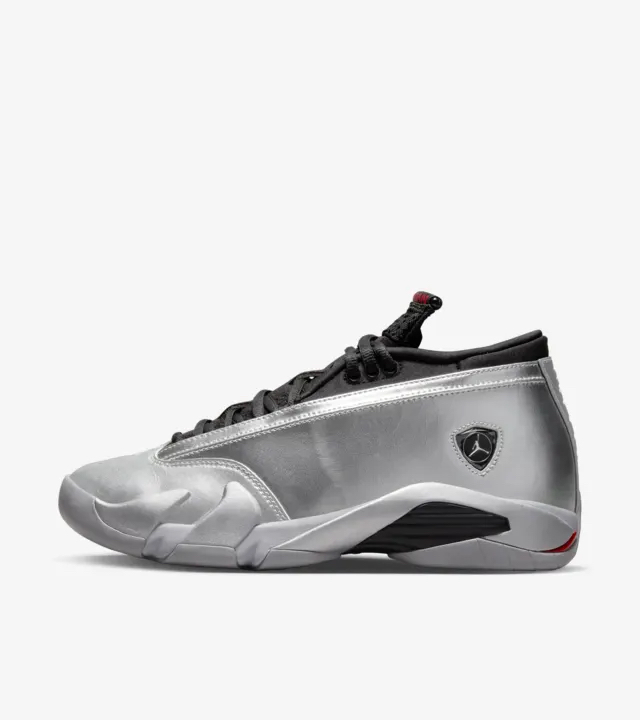 Air Jordan 14 para mujer Metallic Silver