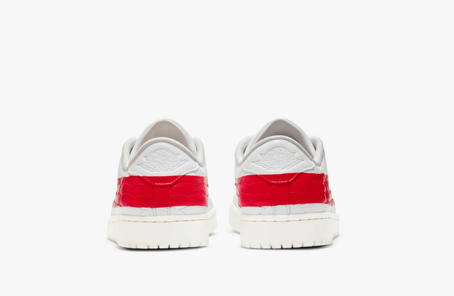 🥇AIR JORDAN 1 Centre Court White and UNIVERSITY RED