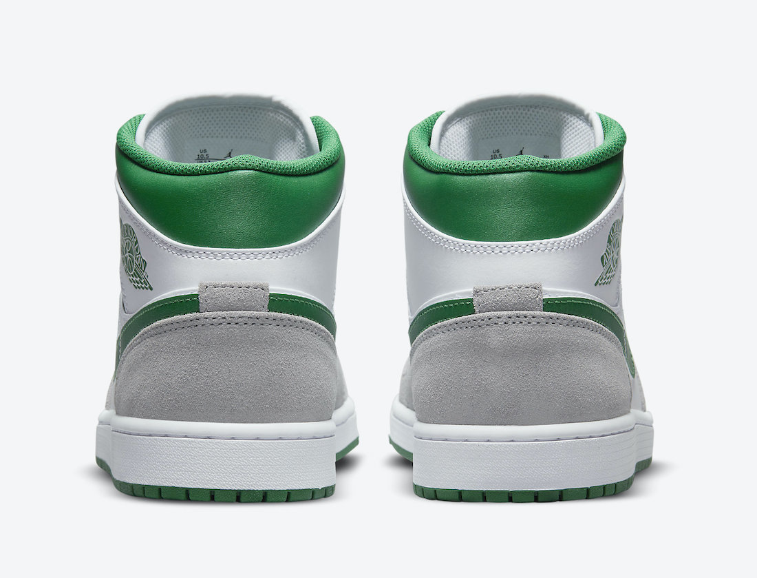 Air Jordan 1 Mid Grey Green