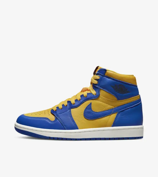 Air Jordan 1 para mujer Game Royal and Varsity Maize