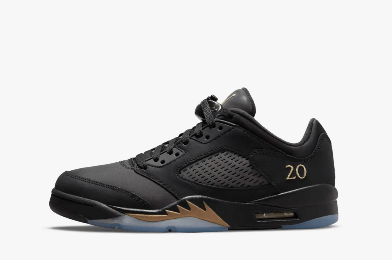 zapatillas Air Jordan 5 low Wings 2021 color negro Michael Jordan