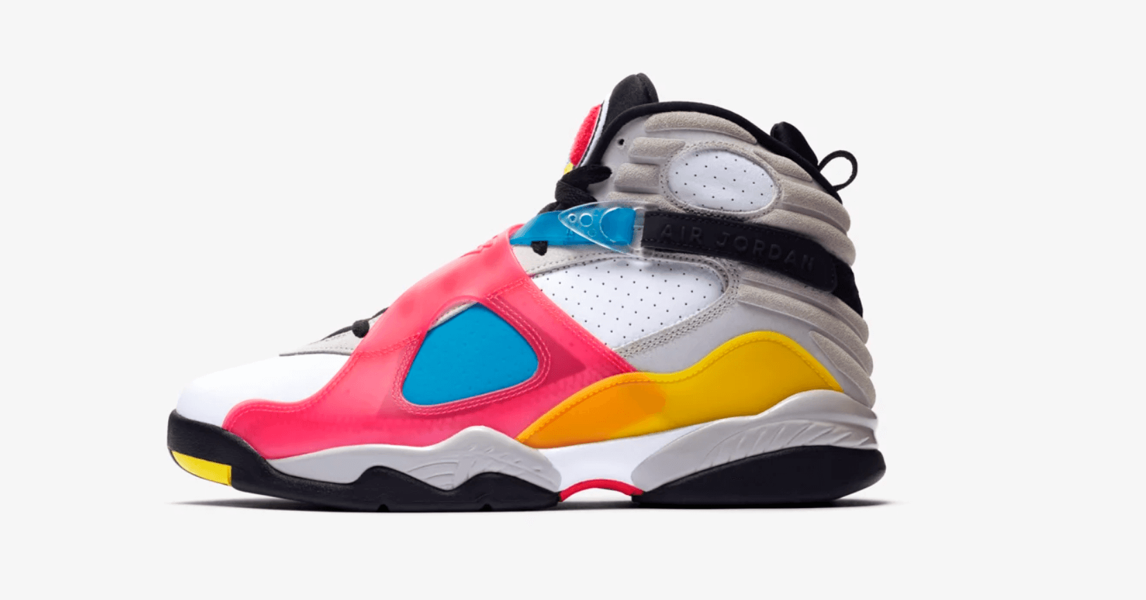 Air Jordan VIII White Red Orbit Air Jordan VIII White Red Orbit