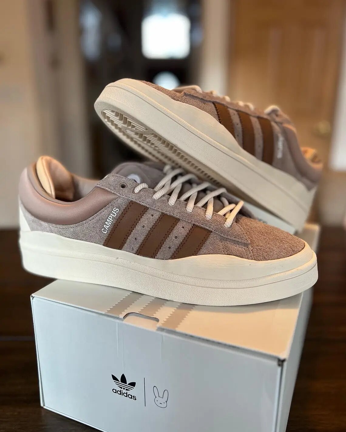 Zapatillas Adidas Bad Bunny Campus Brown Sample Zapatillas Adidas Bad Bunny Campus Brown Sample