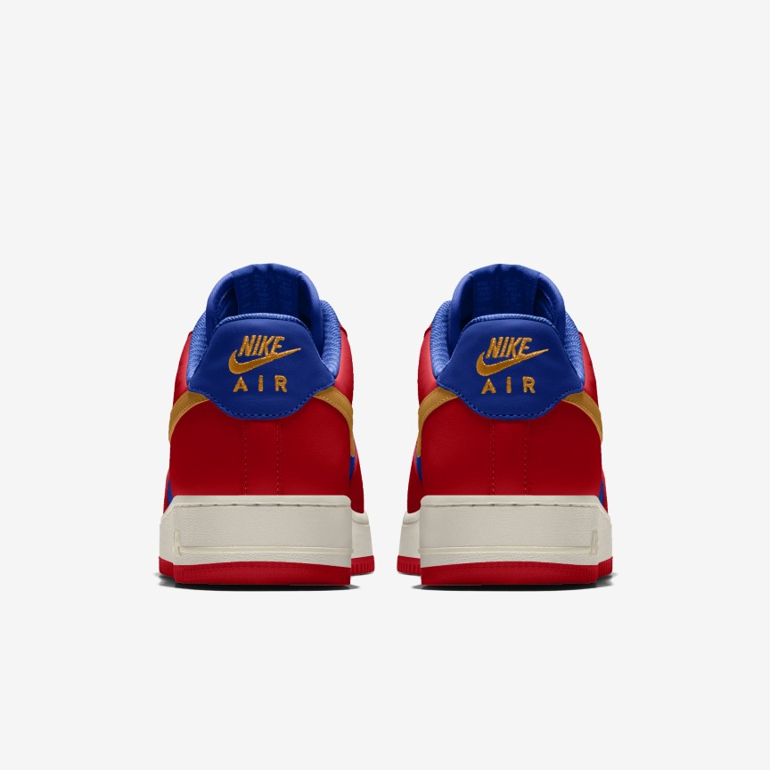 Derechos de autor Empuje hacia abajo Vagabundo PERSONALIZA TUS AIR FORCE 1 CON LOS COLORES DE BARÇA Y MADRID  zapatillasysneakers.com