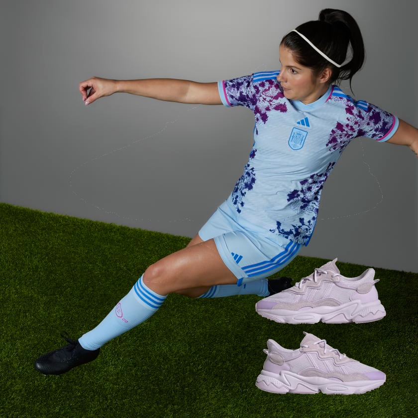 adidas ozweego camiseta segunda equipacion adidas seleccion femenina futbol