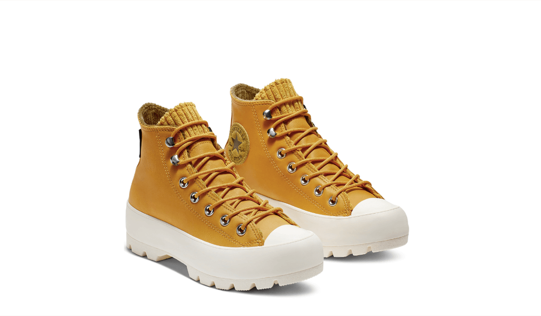 Convese Chuck Taylor All Star Lugged Gore-Tex Waterproof Leather High Top 