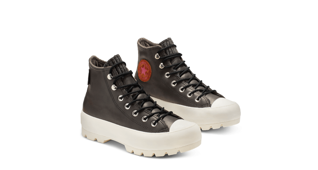 Convese Chuck Taylor All Star Lugged Gore-Tex Waterproof Leather High Top 