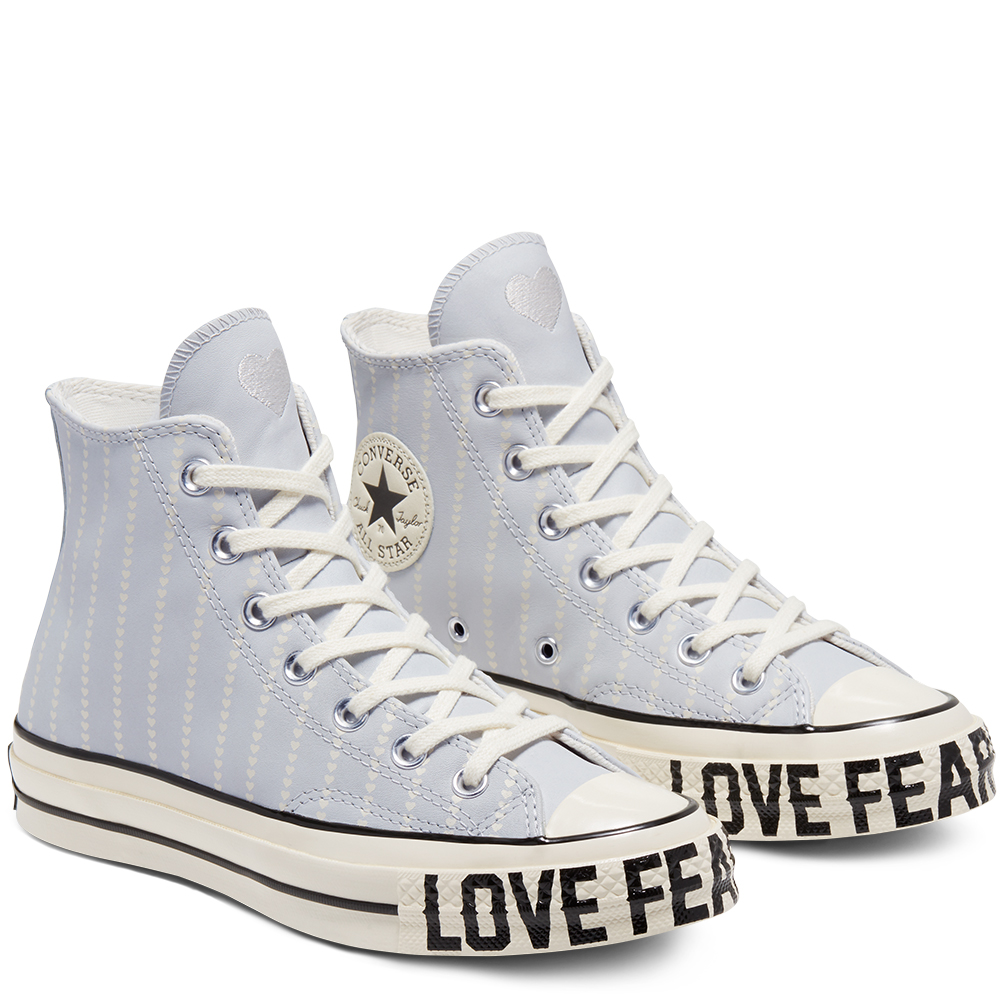 Converse love fearlessly chuck 70 high top shoe