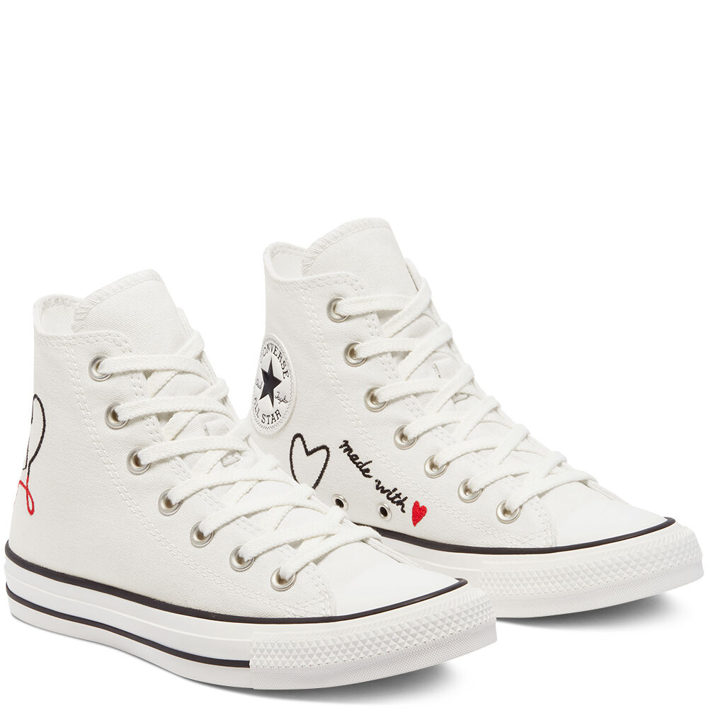 Converse San Valentin Chuck 70 High Top Blanco