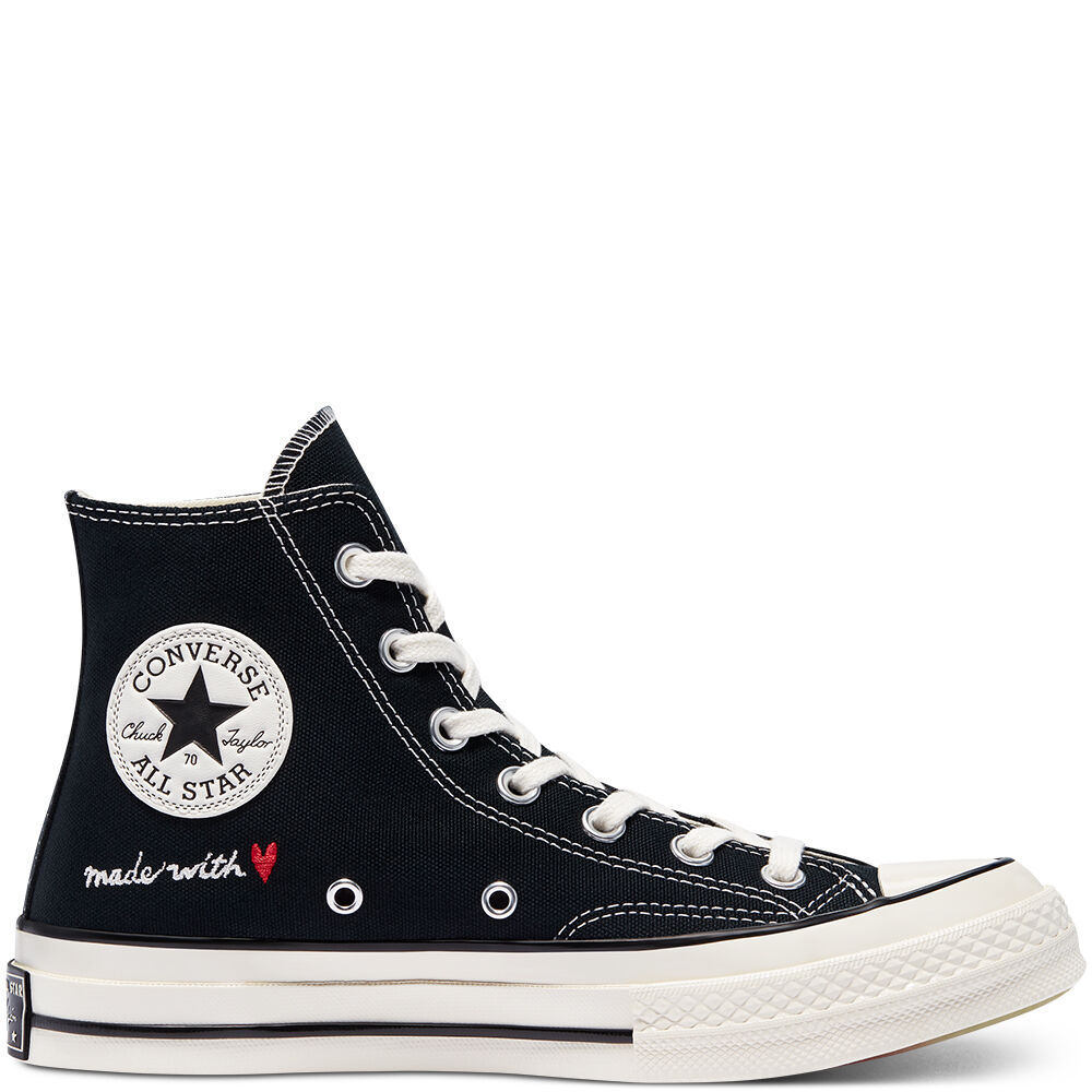 Converse San Valentin Chuck 70 High Top Negro