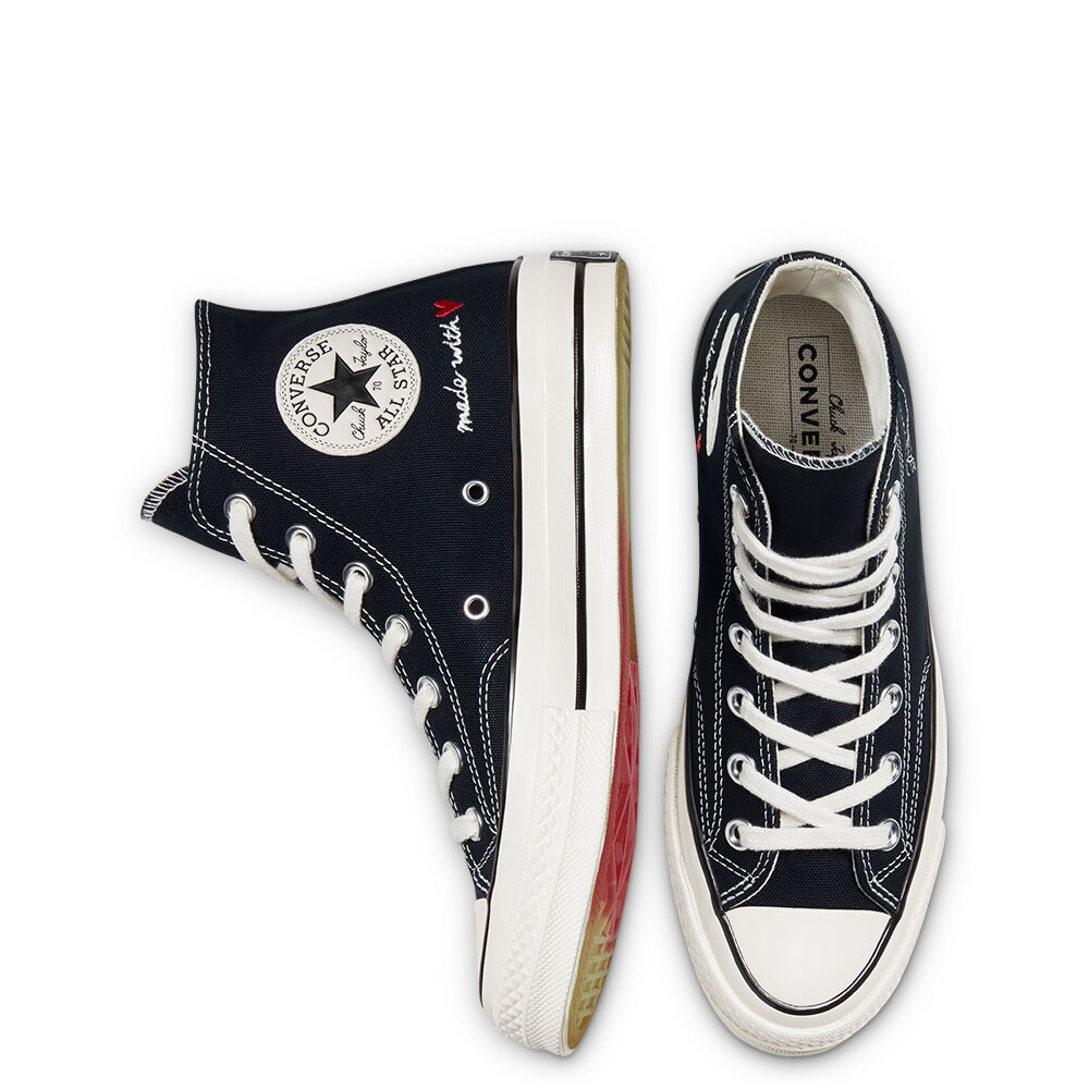 Converse San Valentin Chuck 70 High Top Negro