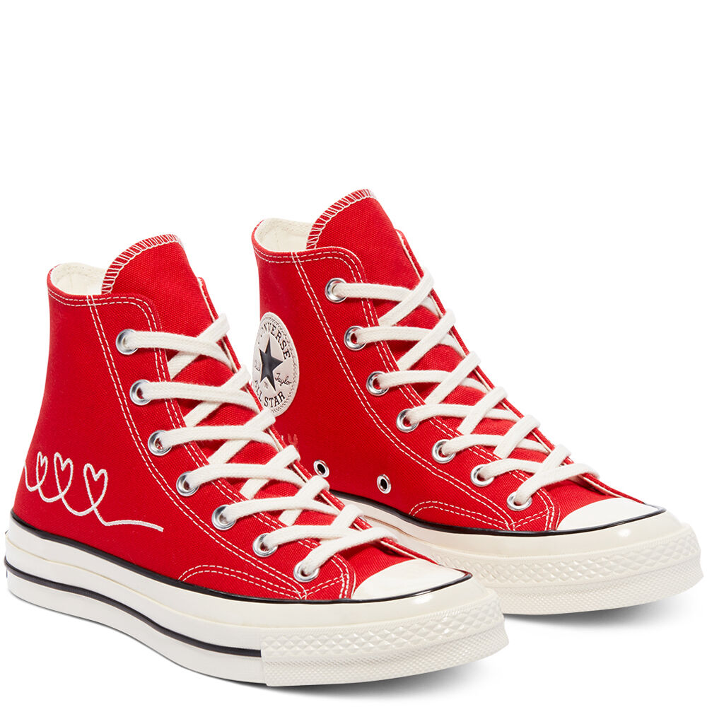 Converse San Valentin Chuck 70 High Top Rojo