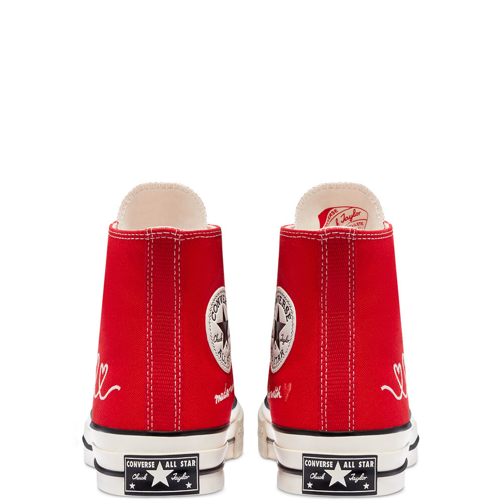 Converse San Valentin Chuck 70 High Top Rojo