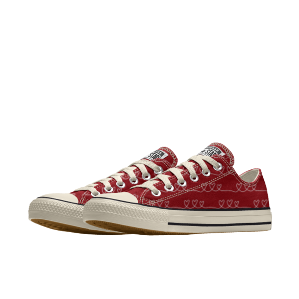 Converse San Valentin Coustom Chuck Taylor All Star Low Top Rojo