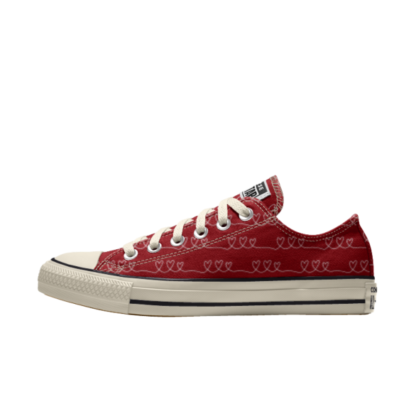 Converse San Valentin Coustom Chuck Taylor All Star Low Top Rojo