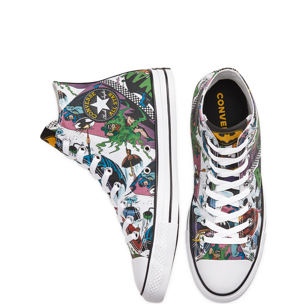 80 aniversario BATMAN Converse x Batman CHUCK TAYLOR STARS