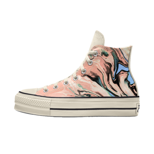 Coustom Chuck Taylor Platform High Top