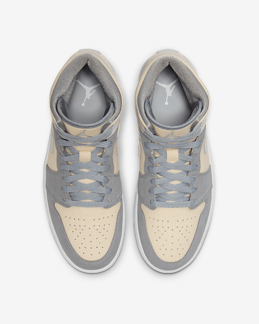Jordan 1 Mid SE Coconut Milk Particle Grey 2022