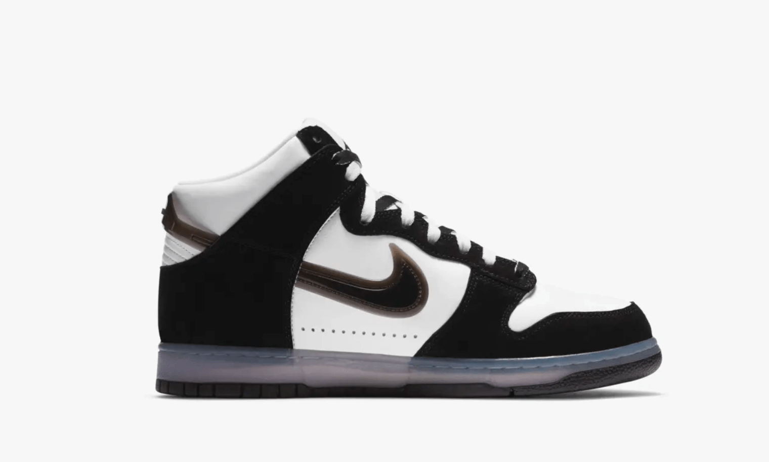 trainers Nike Dunk High x Slam Jam Clear Black