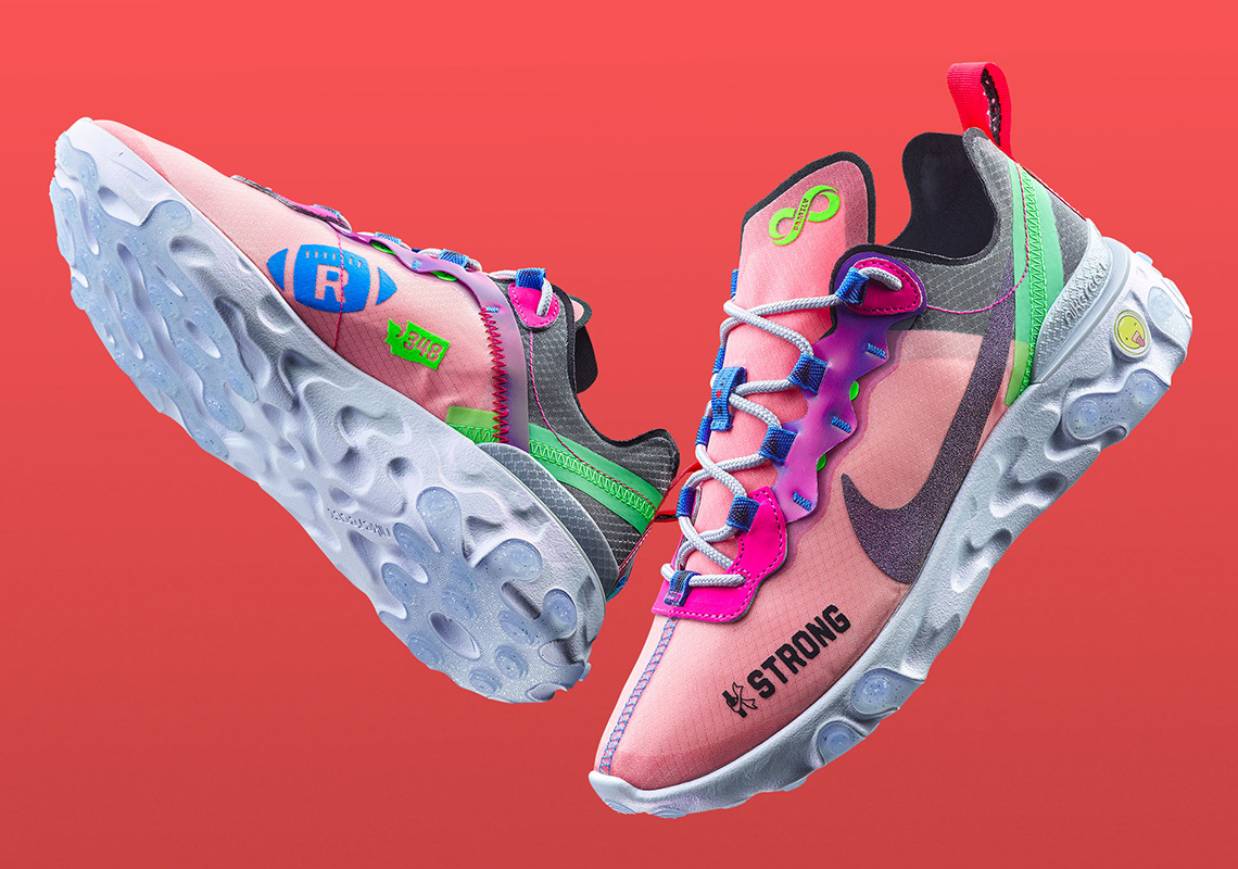 Doernbecher Freestyle 2019 Nike React Element 55 Doernbecher Freestyle 2019 Nike React Element 55