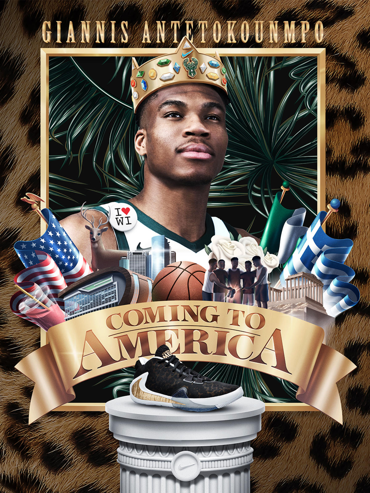 Giannis Antetokounmpo 'Coming to America' Giannis Antetokounmpo 'Coming to America'