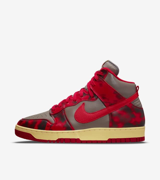 zapatillas Nike Dunk High 1985 Red Acid Wash