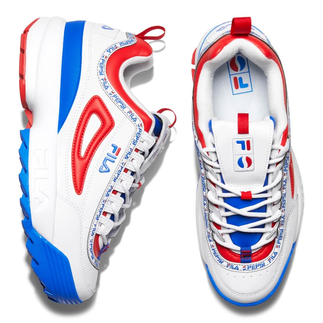 Zapatillas FILA y Pepsi edicion limitada zapatillasysneakers