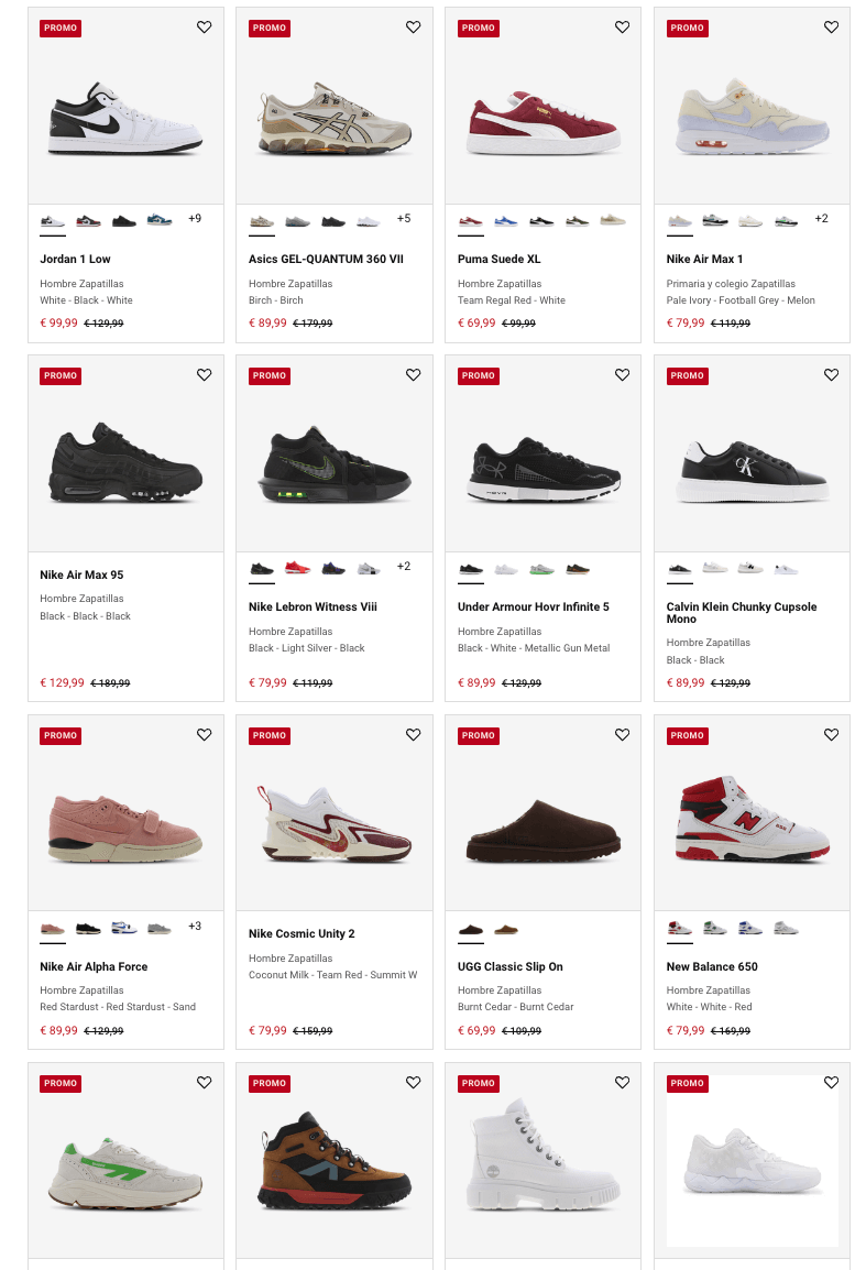 Rebajas Foot Locker Rebajas Foot Locker