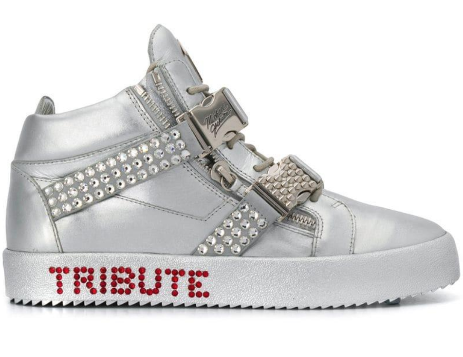 Giuseppe Zanotti Metallic Tribute High Giuseppe Zanotti Metallic Tribute High