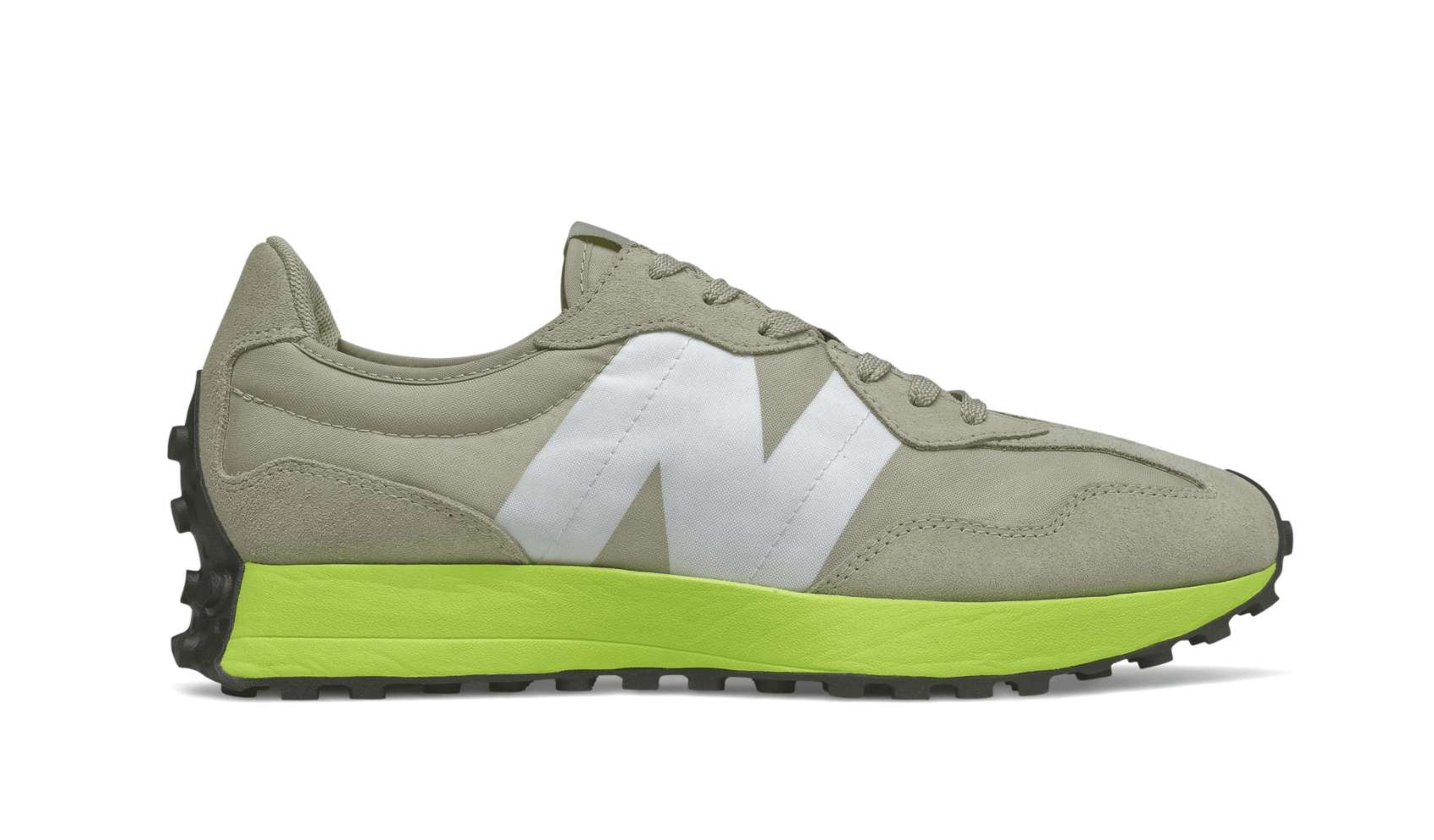  New Balance 327  Grey Oak with Lemon Slush 2020