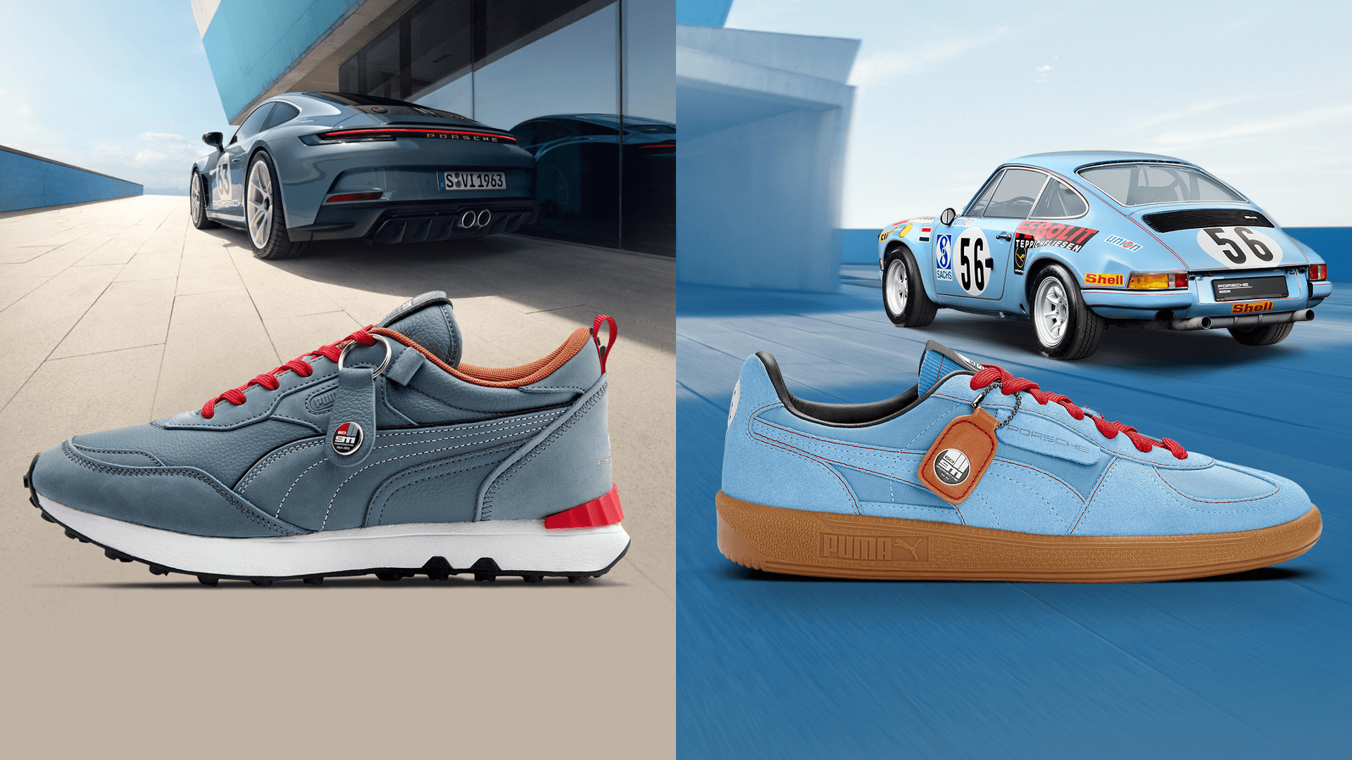 PUMA Y PORSCHE Retro Sneaker Heritage Sneaker